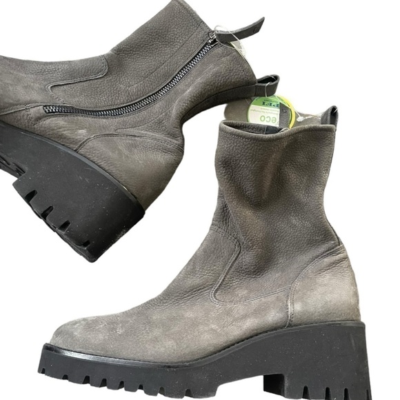 Paul Green Newbury Bootie‎ Lug Platform Gray 8.5 - Picture 3 of 5